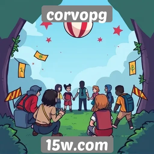 Explorando a comunidade de jogadores no site corvopg